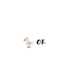 小さいスタンプ どうぶつ（個別スタンプ：28）