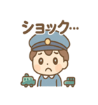 電車くんの発車オーライ！（個別スタンプ：3）