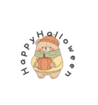 ぽってりくまちゃん（秋冬用）（個別スタンプ：4）