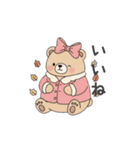 ぽってりくまちゃん（秋冬用）（個別スタンプ：40）