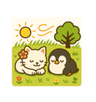 白猫とペンギン夏まつり大勝負！【第二弾】（個別スタンプ：27）