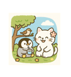 白猫とペンギン夏まつり大勝負！【第二弾】（個別スタンプ：29）