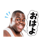 外国人デブの日常vol.6（個別スタンプ：3）