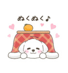 【年末年始】マルチーズ年賀スタンプ再販（個別スタンプ：24）