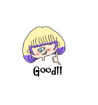 海外ガールず。（個別スタンプ：3）