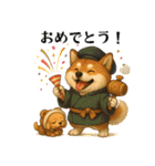 わんこの気持ちスタンプ（癒し系）（個別スタンプ：4）