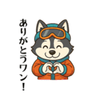 わんこの気持ちスタンプ（癒し系）（個別スタンプ：15）