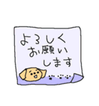 レッドミニチュアダックスフンド（個別スタンプ：13）