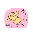 レッドミニチュアダックスフンド（個別スタンプ：17）