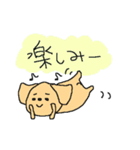 レッドミニチュアダックスフンド（個別スタンプ：18）
