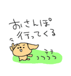 レッドミニチュアダックスフンド（個別スタンプ：23）