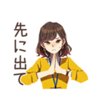 OLの遅刻します連絡★敬語（個別スタンプ：20）