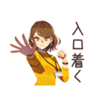 OLの遅刻します連絡★敬語（個別スタンプ：23）