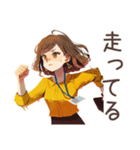 OLの遅刻します連絡★敬語（個別スタンプ：25）