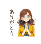 OLの遅刻します連絡★敬語（個別スタンプ：27）