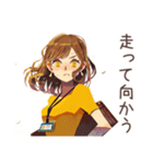 OLの遅刻します連絡★敬語（個別スタンプ：36）