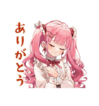 ラブリーな女の子のゆるっとお料理（個別スタンプ：14）