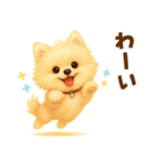 ポメラニアン好きのためのかわいい日常（個別スタンプ：27）