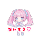 サブカルおんなのこ（個別スタンプ：2）