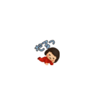 【超ちいさい】ひとことガールスタンプ（個別スタンプ：2）
