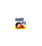【超ちいさい】ひとことガールスタンプ（個別スタンプ：27）