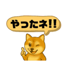 柴犬スタンプver.1（個別スタンプ：3）