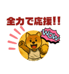 柴犬スタンプver.1（個別スタンプ：34）