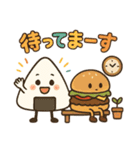 実は仲良しです（個別スタンプ：8）