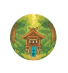 開運にゃん吉くん（個別スタンプ：3）