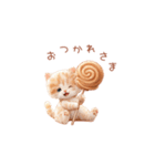 ねこ×スイーツ♡（個別スタンプ：2）