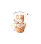 ねこ×スイーツ♡（個別スタンプ：16）