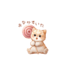 ねこ×スイーツ♡（個別スタンプ：18）