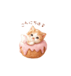 ねこ×スイーツ♡（個別スタンプ：19）