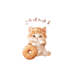 ねこ×スイーツ♡（個別スタンプ：20）