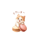 ねこ×スイーツ♡（個別スタンプ：22）