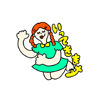 カラフルニンゲン（日常会話）（個別スタンプ：2）