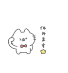 にゃんこりぼん。#3〜自分に優しく〜（個別スタンプ：12）