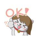 ネコのエミリー（個別スタンプ：17）