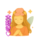 ふんわり魔法日より（個別スタンプ：24）