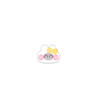 超小さいうしゃぎ！！1 黄色（個別スタンプ：8）