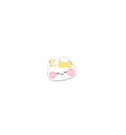 超小さいうしゃぎ！！1 黄色（個別スタンプ：18）