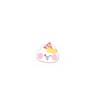 超小さいうしゃぎ！！1 黄色（個別スタンプ：21）