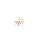 超小さいうしゃぎ！！1 黄色（個別スタンプ：25）