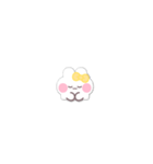 超小さいうしゃぎ！！1 黄色（個別スタンプ：32）