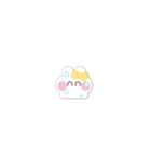超小さいうしゃぎ！！1 黄色（個別スタンプ：34）