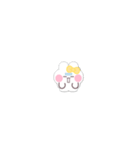 超小さいうしゃぎ！！1 黄色（個別スタンプ：36）