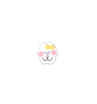 超小さいうしゃぎ！！1 黄色（個別スタンプ：40）