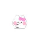 動くうしゃぎ！！3 ピンク（個別スタンプ：8）