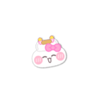 動くうしゃぎ！！3 ピンク（個別スタンプ：24）