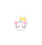 動くうしゃぎ！！3 黄色（個別スタンプ：15）